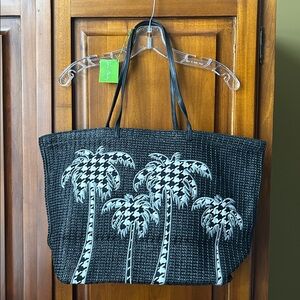 Vera Bradley Large Straw Tote